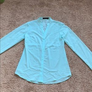 The limited sheer blouse sz sm